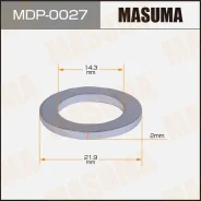 ����� (���������) ��� ����� ������������� Masuma, Honda 14.3x21.9x2 ��.50 [MDP0027] MDP0027 ����