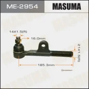 ���������� ������� ���� Masuma FJ80, HDJ81, HZJ81 ME2954 ����