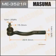 ���������� ������� ���� Toyota Estima ����. Masuma ME3521R ����