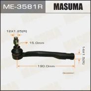 ���������� ������� ���� Toyota Avensis ����. Masuma ME3581R ����