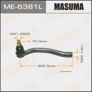 ���������� ������� ����� Honda Civic 4D (2006) [178Masumame6381L] ME6381L ����