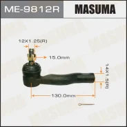 ���������� ������� ���� Toyota Vista Ardeo ����. Masuma ME9812R ����