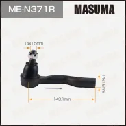 ���������� ������� ���� Infiniti FX35 -08 ����. Masuma MEN371R ����