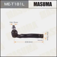 ���������� ������� ���� Toyota Tundra ���. Masuma MET181L ����