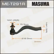 ���������� ������� ���� Masuma Lexus/ GS350, 430, 460, RGS196 RH, ������ MET291R ����