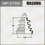 ������� ����� Toyota Altezza Masuma MF2159 ����