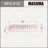 ������ ��������� - �����:Masuma - ���:MFA319_002 Masuma MFA319 MFA319 ����