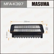 ������ ��������� Hyundai Creta 16- Masuma MFAK397 ����
