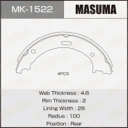 ������� ���������� Masuma ����������� [�-� 4��] Infiniti QX56 04-10 (1/12) Masuma MK1522 ����