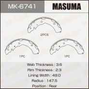 ��������� ������� ���������� Mitsubishi L200 06- Masuma MK6741 ����