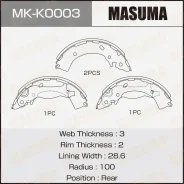 ������� ��������� KIA RIO -17 �������. Masuma MKK0003 ����
