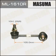 ���� ������������� Mazda CX-7 07- ������. ����. Masuma ML1610R ����