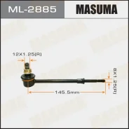 ���� ������������� Toyota Hilux ����. Masuma ML2885 ����
