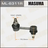 ���� ������������� Honda Accord -08 �����. ����. Masuma ML6311R ����