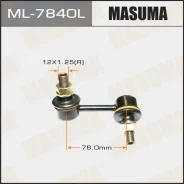 ������ ������������� (����) Masuma front Mitsubishi Pajero / V6#W, V7#W LH Masuma, ����� �������� ML7840L ����