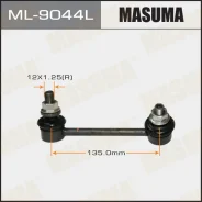 ���� ������������� Lexus IS250 ����. ���. Masuma ML9044L ����