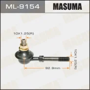 ������ ������������� (����) Masuma front Mitsubishi Airtrek / CU2#, CU5# Masuma, �������� ML9154 ����