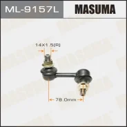 ������ ��������� ������������� ����� Pajero/Montero (2007) [178Masumaml9157L] ML9157L ����