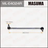 ���� ������������� BMW 3(E90) �����. ����. Masuma MLE4024R ����