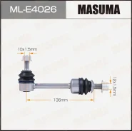 ����/������ ������������� BMW 5-Series. Sedan) Masuma ML-E4026 MLE4026 ����