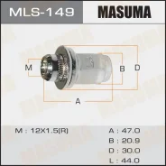 ����� Masuma (������) �������� 12x1.5 (���� 21) � ������, ������ L=47,0mm MLS149 ����� MLS149 ����