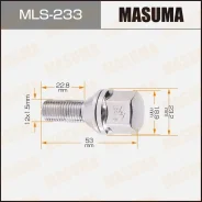 ���� �������� 12�1,5 Masuma ���� (� ����������� �������) MLS233 MLS233 ����