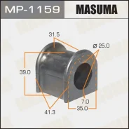 ������ ������������� Toyota LAND Cruiser 100 98- ����. (���. 2 ��. ) Masuma MP1159 ����