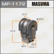 ������ ������������� Masuma /front/ Bluebird Sylphy 2005.12- [��.2] Masuma, �������� MP1172 ����