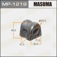 ������ ������������� Honda Civic (Civic) �����. (���. 2 ��. ) Masuma MP1219 ����