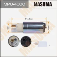 ����� ��������� Mazda/Suzuki 2/Grand Vitara 08- Masuma MPU400C ����