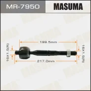 ������� ���� Masuma Mitsubishi Triton, L200 / KB4T, KB9T 05- Masuma MR7950 ����