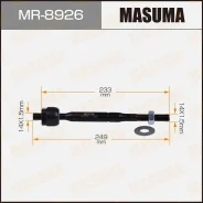 ������� ���� Masuma Prius / ZVW30, ZVW35 Masuma ���. MR-8926 MR8926 ����