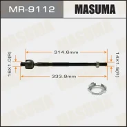 ���� ������� Honda CR-Z Masuma MR9112 ����