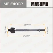 ���� ������� MB C(W204) Masuma MRE4002 ����