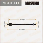 ������� ���� Masuma OPEL Insignia-A 08-17 Masuma MRU1008 ����