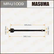 ���� ������� OPEL Mokka 12- ���. /����. Masuma MRU1009 ����