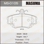 ������� ��������� Renault CLIO -08 ����. �����. Masuma MS0105 ����