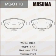 ������� ��������� Peugeot 307 -08 ����. �����. Masuma MS0113 ����