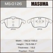 ��������� ������� �������� FORD/Volvo Mondeo/S60 1.8/2.0/2.3 ���. Masuma MS0126 ����