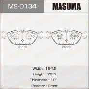 ������� ��������� VW GOLF -05 ����. �����. Masuma MS0134 ����