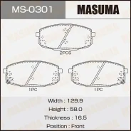 ��������� ������� �������� HYUN/KIA CEED/I30 06- �����. Masuma MS0301 ����