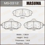 ������� ��������� Ssangyong Rexton/Korando 96- ������. Masuma MS0312 ����