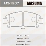 ��������� ������� �������� Toyota Caldina/Carina/Celica 99- Masuma MS1267 ����