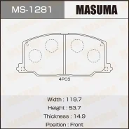 ��������� ������� �������� Toyota Carina/Carina ED/Celica/Corona EXIV 91- Masuma MS1281 ����