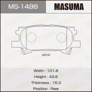 ������� ��������� ������ �������� �������� Lexus RX 300/350/450H [178Masumams1498] MS1498 ����