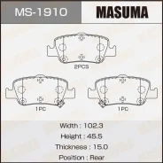 ������� ��������� Toyota Auris E15 06- ����. Masuma MS1910 ����