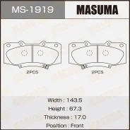 ������� ��������� Toyota Hilux 07- ������. Masuma MS1919 ����