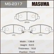 ��������� ������� �������� Nissan Laurel/Skyline 93- Masuma MS2317 ����