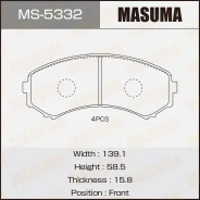 ������� ��������� Mitsubishi Pajero 00- ������. Masuma MS5332 ����