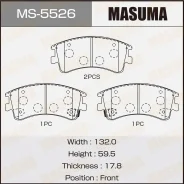 ��������� ������� �������� Mazda Atenza Sport/Atenza/6/6 Wagon 02- Masuma MS5526 ����